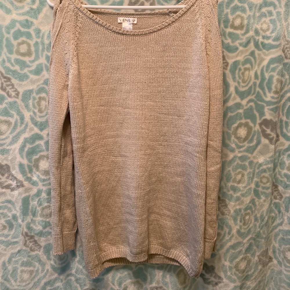 super cute beige sweater